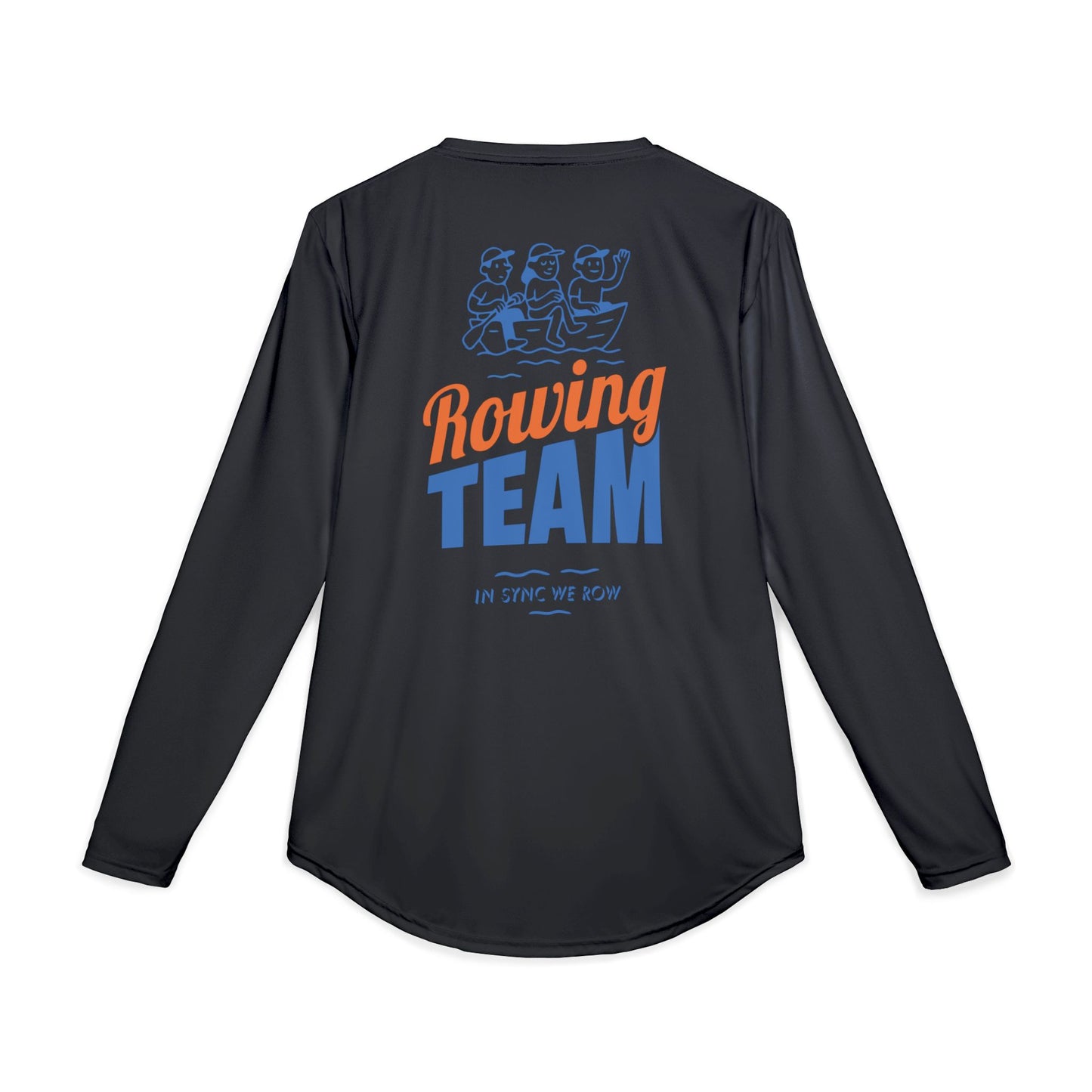 Rowing Team UV Long Sleeve Shirt — "Lucon Rowing" Performance Top