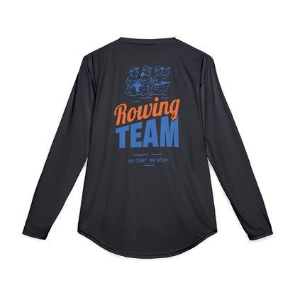 Rowing Team UV Long Sleeve Shirt — "Lucon Rowing" Performance Top