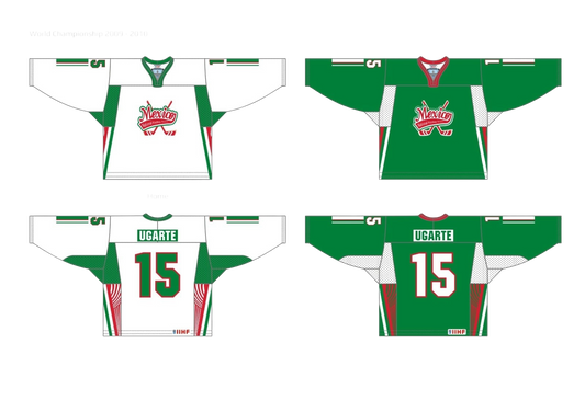 Mexico National Ice Hockey Heritage Jersey