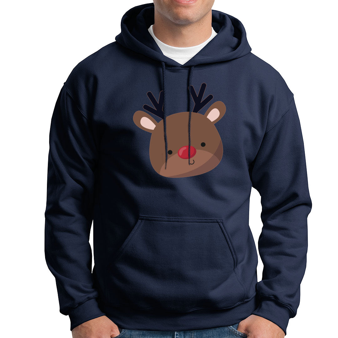 Xmas reindeer Pull-over Hoodie