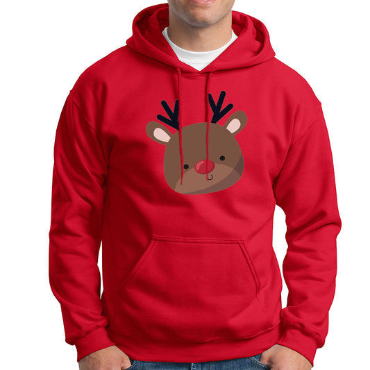 Xmas reindeer Pull-over Hoodie