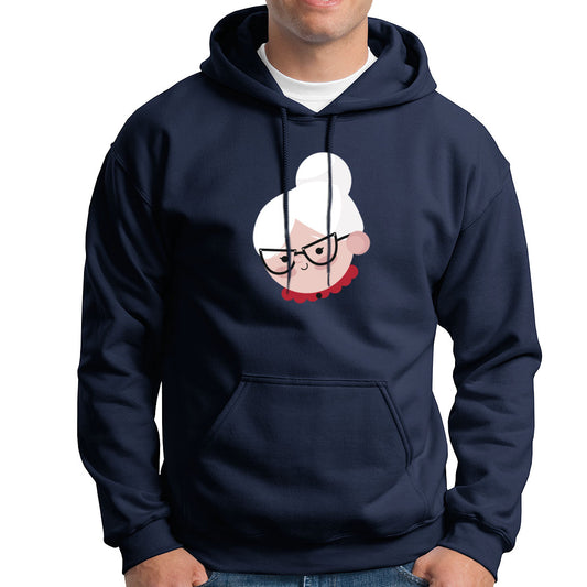 Xmas Mrs. Claus Pull-over Hoodie