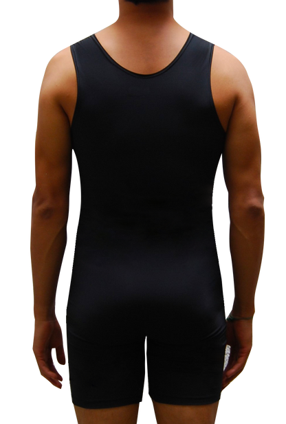 Classic Black Rowing Crew Unisuit